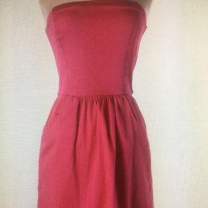 Bloomingdale's Aqua Brand Strapless Dress Pockets!